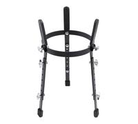 Supporto per Batteria Conga, Ferro per Supporto per Batteria, Gambe di Supporto Stabili di Alta qualità, Meccanismo di Altezza Regolabile, Facile Installazione e Smontaggio,