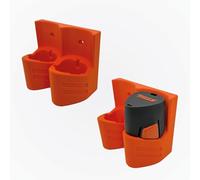 Supporto per batteria per montaggio a parete, adatto per batteria StiHL AS 2 (10,8 V), stabile supporto da parete per batterie AS, a scelta per 1/2/3 batterie (2 supporti)