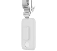 Supporto per batteria per Visio Pro, portatile Visio Pro, con clip per cintura e tracolla cross-body, custodia per batteria antigraffio, antiurto, accessorio per Visio Pro, bianco