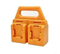 Supporto per batterie in ABS per DCB185 18 V, DCB208 20 V/BAT614 14,4 V e BAT618 18 V, strumenti per organizzazione batterie da garage (DW)