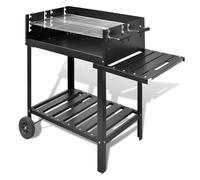 Supporto per BBQ a Carbonella con 2 Ruote