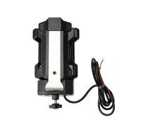 Supporto per bevande Adattatore di ricarica USB universale per moto Supporto per manubrio regolabile Portabicchieri Accessori per moto con luce colorata