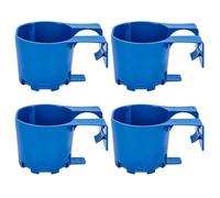 Supporto per bevande da piscina a tenuta stagna con clip sul rack stabile a | Porta bicchieri da piscina per cellulari, occhiali da sole, birra, ombre, nuoto, spiaggia, abbronzatura, cortile, recinzione