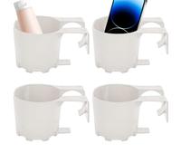 Supporto per bevande da piscina a tenuta stagna con clip sul rack stabile a | Portabicchieri e birra per cellulari, occhiali da sole, birra, ombre, nuoto, spiaggia, abbronzatura, cortile, recinzione