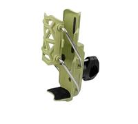 Supporto per bevande Supporto per portaborraccia regolabile a 360 gradi per manubrio di bici e moto, per MTB, ciclismo su strada, motocicletta.(Green)