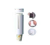 Supporto per bicchieri di carta，Distributore di bicchieri monouso,Dispenser bicchieri， ideale per bicchieri di plastica o di carta,Può essere montato con un magnete(M)