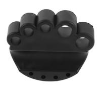 Supporto per Bicchieri Inchiostro Tatuaggi, Pratico Organizer Nero Plastica | Uso Domestico e Saloni Professionali, Accessorio Flessibile, Utile per Pigmenti, Adatto ad Artisti Tatuatori