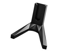 Supporto per bici da strada, supporto da pavimento per bici, cavalletto portatile in ABS, supporto stabile, senza attrezzi per accessori per mountain bike, 9,6 x 12,7 cm, nero, 1 pezzo