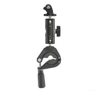 Supporto per bici in metallo ad angolo regolabile per Insta360 X5 con meccanismo di bloccaggio per un fissaggio stabile e sicuro sulle biciclette