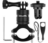 Supporto per Bici per Action Cam Alluminio on Montaggio su Bici Nanubrio Azione Rotazione a 360 Gradi Accessori per Bici da Moto Compatibile con Gopro Hero 10 9 8 7 e Altre Action Cam