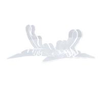 Supporto per bicicletta a terra - Acrilico resistente regolabile | Supporto per stoccaggio ed esposizione per bicicletta | per esterni Garage Appartamento Parcheggio Riparazione Stoccaggio Esposizione