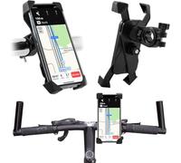 Supporto per bicicletta adatto per Xiaomi 15 14T 14c 14 13 13T 13c 12 12T 11 11s 11T A3 A4 A5 Poco C75 C65 Redmi Note Pro+ Ultra Lite 4G 5G 4 angoli Supporto per cellulare Bike Holder Manubrio