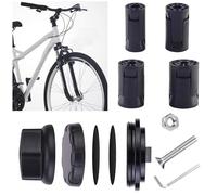 Supporto per Bicicletta Airtag Nascosto Nella Forcella della Bicicletta, Protezione Antifurto, Supporto per Ciclismo, Impermeabile, Per Biciclette con Fori Nella Forcella (Airtag Non Incluso)