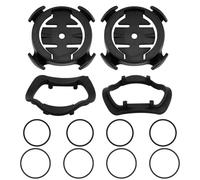 Supporto per bicicletta compatibile con Garmin GPS, 2 pezzi supporto per bicicletta GPS per Garmin Edge 130 200 500 510 520 530 800 1000, robusti supporti per manubrio