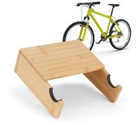Supporto per bicicletta da parete - Archiviazione per biciclette al coperto | Organizer robusto gancio in legno per risparmiare spazio nella casa organizzazione di officina stoccaggio esposizione