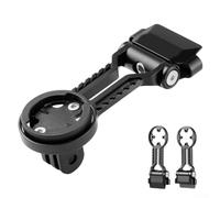 Supporto per bicicletta in alluminio salvaspazio ideale per combinare tachimetri e action camera su giostre (stile 1)