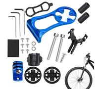 Supporto per bicicletta nella parte anteriore,Supporto per computer in bicicletta nella parte anteriore - Manubrio resistente in lega di alluminio con supporto anteriore per biciclette |