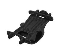 Supporto per Bicicletta per Smartphone Supporto per Bici Supporto per Cellulare in Silicone Prevenzione della Caduta GPS Navi Fissaggio per Smartphone Passeggino per Bici Android/Compatibile con più