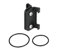 Supporto per bicicletta - Targhetta per bicicletta, portatarga compatibile con Mountain Road Bikes | Targhetta numero di partenza per bici da strada, mountain bike, tubo rotondo, tubo del rotto