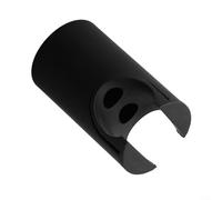 Supporto per bidet a parete in acciaio inox, per doccetta e WC, supporta tipi di connessione comuni (nero)