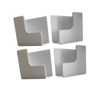 Ｚｉａｌｏｆｉ Supporto per Bilancia Da Parete, Supporto per Riporre Bilance Pesapersone E Digitali, Salvaspazio, Organizer per Bilance Da Cucina, Bianco