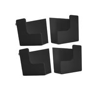 Ｚｉａｌｏｆｉ Supporto per Bilancia Da Parete, Supporto per Riporre Bilance Pesapersone E Digitali, Salvaspazio, Organizer per Bilance Da Cucina, Nero