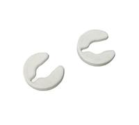 Supporto per bilanciere Anelli per joystick Per Legion Go Anelli di precisione Console portatile Drift Controller di gioco Impugnatura per il pollice del bastone Accessori per protezioni (Bianco)