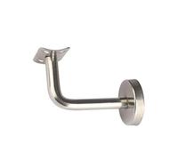 Supporto per binario per scale, 1 supporto per ringhiera in acciaio inox, solido supporto per scale, guardrail e corrimano (60 x 100)