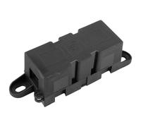 Supporto per blocco fusibili MEGA per applicazioni automobilistiche, marine e imbarcazioni - Heavy Duty 12V/24V nominale 60A a 500A, M8 Stud Mount, 85x40x39mm (200A)