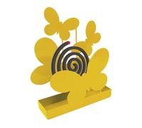 Supporto per bobina a mosca, scaffale per bobina di mosca | Supporto per bruciatore di incenso in acciaio inossidabile per farfalle - Utensile per casa e cucina leggeri, forniture per