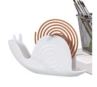 Supporto per bobina, supporto per bruciatore bobina, Porta bobina di incenso animale dal design forma di lumaca, Porta bobine per casa, ignifugo, base di supporto verticale per bobina,