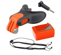 Supporto per bocca, accessorio per fotocamera portatile, boccaglio da surf, compatibile con le action cam GoPro Hero 7/6/5