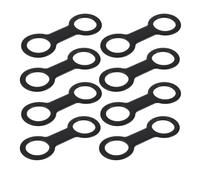 Supporto per boccaglio da immersione - 8 clip a sgancio rapido 9x3,5 cm | Supporto in silicone per maschera subacquea | Riparazione Sostituzione Fotografia acquatico Esplorazione di sport acquat