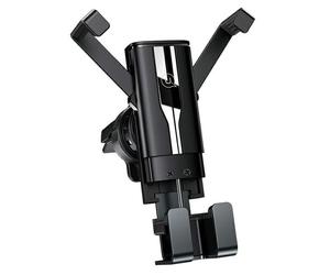 Supporto per bocchetta dell'aria auto USAMS Gravity nero