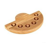 Supporto per bocchino in legno per sassofono contralto, con bordi lisci e base stabile per un uso sicuro e ripetibile