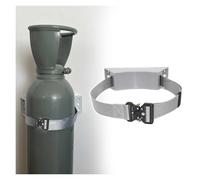 Supporto Per Bombola Del Gas 1 2 3 4 5 Confezione Supporto Per Bombola Di Azoto Grigio, Supporto Universale Per Bombola Di Gas In ABS Per Bombola Da 8" Di Diametro(1 set)