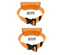Supporto Per Bombola Del Gas 2 4 6 8 10 Confezioni Il Supporto Per Bombola Di Azoto Contiene 1 Bombola, Il Supporto Per Bombola Di Gas E Il Supporto A Parete Per Bombola Di Propano(Orange 2 pcs)
