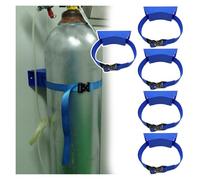 Supporto Per Bombola Del Gas Set Di 1, 2, 3, 4 E 5 Supporti Per Bombole Di Azoto Blu/arancione, Supporto Da Parete Per Bombole Di Gas E Supporto Per Bombole Di Propano(Blue 5 pack)