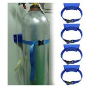 Supporto Per Bombola Del Gas Set Di 1, 2, 3, 4 E 5 Supporti Per Bombole Di Azoto Blu/arancione, Supporto Da Parete Per Bombole Di Gas E Supporto Per Bombole Di Propano(Blue 4 pack)