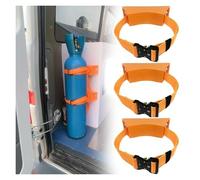 Supporto Per Bombola Del Gas Set Di 1, 2, 3, 4 E 5 Supporti Per Bombole Di Azoto Blu/arancione, Supporto Da Parete Per Bombole Di Gas E Supporto Per Bombole Di Propano(Orange 3 pack)