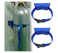 Supporto Per Bombola Del Gas Set Di 1, 2, 3, 4 E 5 Supporti Per Bombole Di Azoto Blu/arancione, Supporto Da Parete Per Bombole Di Gas E Supporto Per Bombole Di Propano(Blue 2 pack)
