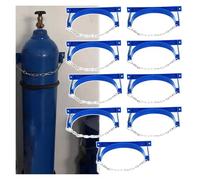 Supporto Per Bombola Del Gas Set Di Supporti Da Parete Per Bombole Di Gas Industriali Da 1, 3, 5, 7 E 9, Supporto Per Bombola Di Propano E Supporto Per Bombola Di Ossigeno, Supporto Per Bombole Medich