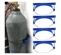 Supporto Per Bombola Del Gas Supporto Da Parete Per Bombola Di Gas Per Impieghi Gravosi, Supporto Per Bombola Di Azoto Da 2, 4, 6, 8 E 10 Pezzi, Supporto Per Bombola Di Ossigeno(4set,1 Bottle 13 4/5in