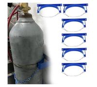 Supporto Per Bombola Del Gas Supporto Da Parete Per Bombola Di Gas Per Impieghi Gravosi, Supporto Per Bombola Di Azoto Da 2, 4, 6, 8 E 10 Pezzi, Supporto Per Bombola Di Ossigeno(6set,1 Bottle 13 4/5in