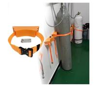 Supporto Per Bombola Del Gas Supporto Per Bombola Di Gas A Parete Per Fabbriche/laboratori, Arancione, Staffa Di Montaggio Per Bombola In ABS Con Cinghia Regolabile Da 39 Pollici(4 pack)