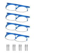 Supporto Per Bombola Del Gas Supporto Per Bombola Di Ossigeno Blu Da 4 Pezzi, Supporto Da Parete Per Bombole Di Gas Da 1/2/3 Di Capacità, Supporto Per Bombola Di Azoto In Acciaio Con Viti(2 bottle len