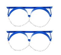 Supporto Per Bombola Del Gas Supporto Per Bombola Di Propano, Confezione Da 1, 2, 3, 4, 5 Pezzi, Supporto Da Parete Per Bombola Di Ossigeno In Acciaio, Contiene 1, 2, 3 Bombole(2 set,2 Bottle 25 3/5"(