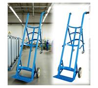 Supporto per Bombola Gas Carrello per bombole di ossigeno, carrello pieghevole per bombole di gas con 4 ruote e maniglie, carrello per bombole di azoto per case di cura