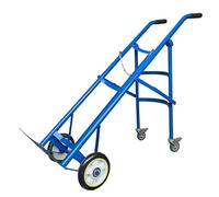 Supporto per Bombola Gas Carrello Pieghevole Per Bombole Di Ossigeno Medicale Su Ruote, Supporto Fisso Per Bombole Di Gas Commerciali Per Impieghi Gravosi(Blue)