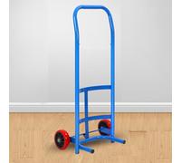 Supporto per Bombola Gas Supporto mobile per bombole di propano in acciaio con ruote, rimorchio portatile per bombole di acetilene, carrello per la movimentazione di bombole di gas per magazzino/ester